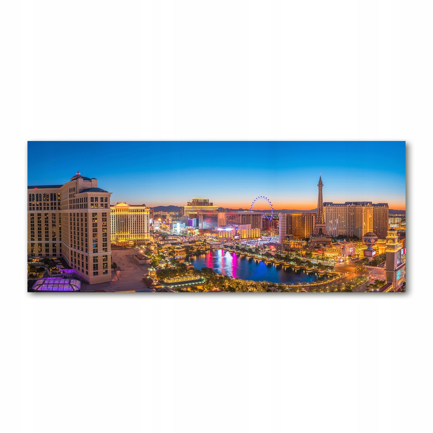 

Foto obraz akryl zdjęcie Las Vegas Usa 125x50 cm