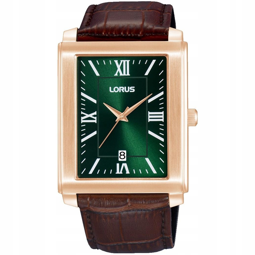 Pánské Hodinky Lorus RS990DX9, hnědý řemínek