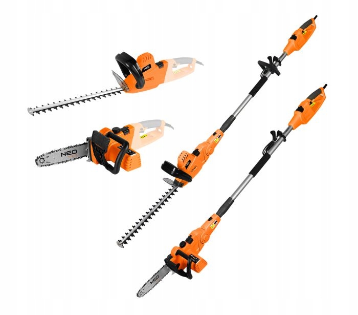 Řetězová Pila Nůžky Na Živý Plot 2V1 S Výložníkem T N04-634