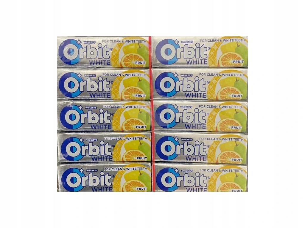 Orbit White žvýkačka dražé Fruit 30 x 14g