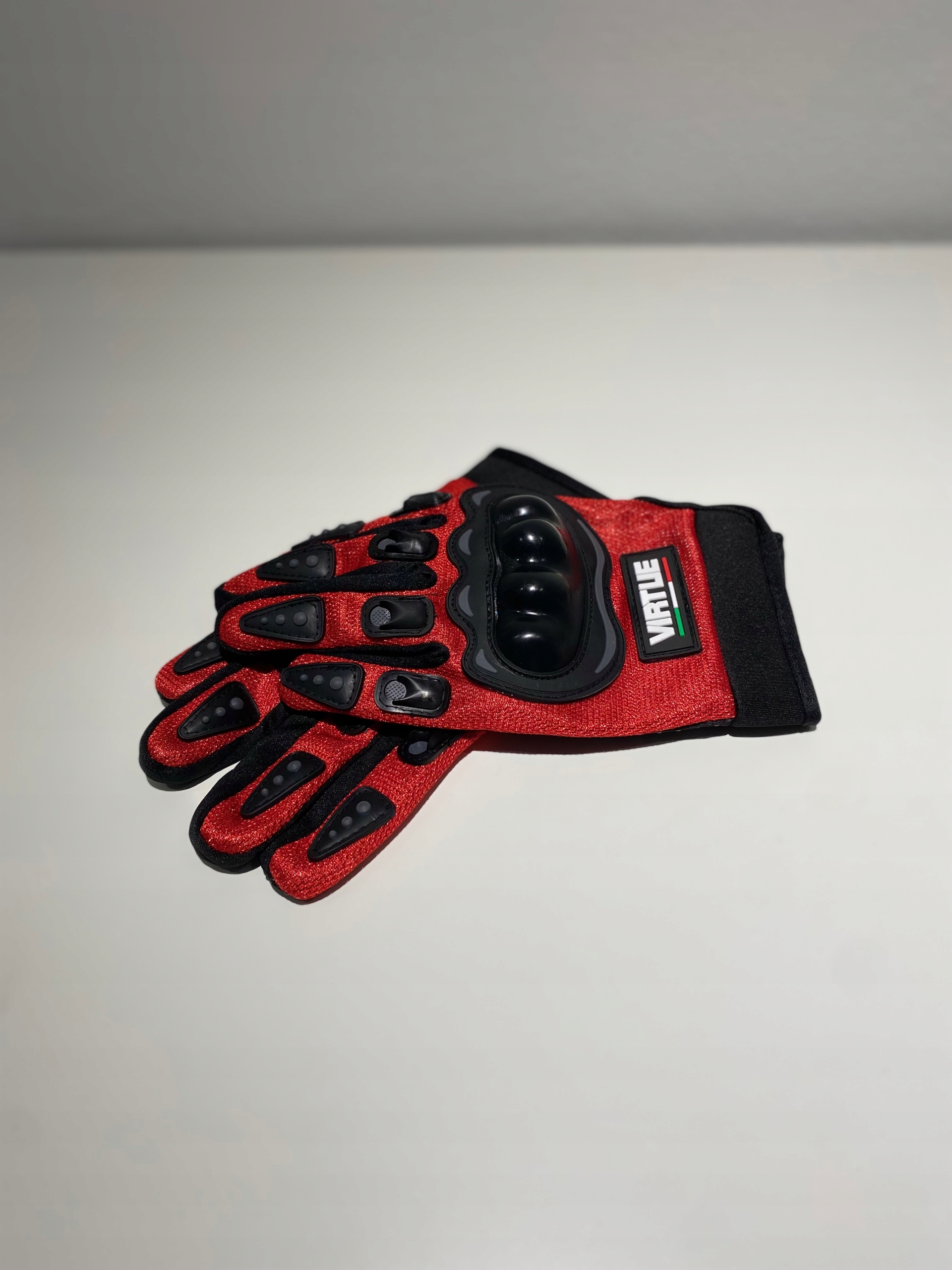 Virtuo Rękawice Cross Quad XL Czarno-czerwone