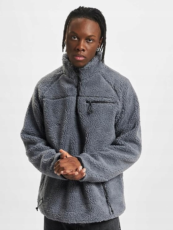 Brandit Mikina Fleecová Šedá Bez Kapuce Pánská S 6FA