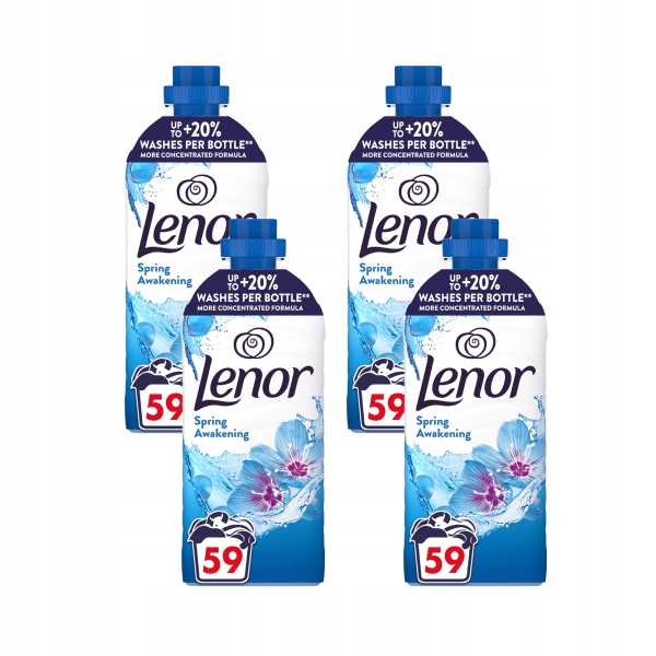 Lenor Spring Awakening płyn do płukania tkanin 1239 ml, 59 prań