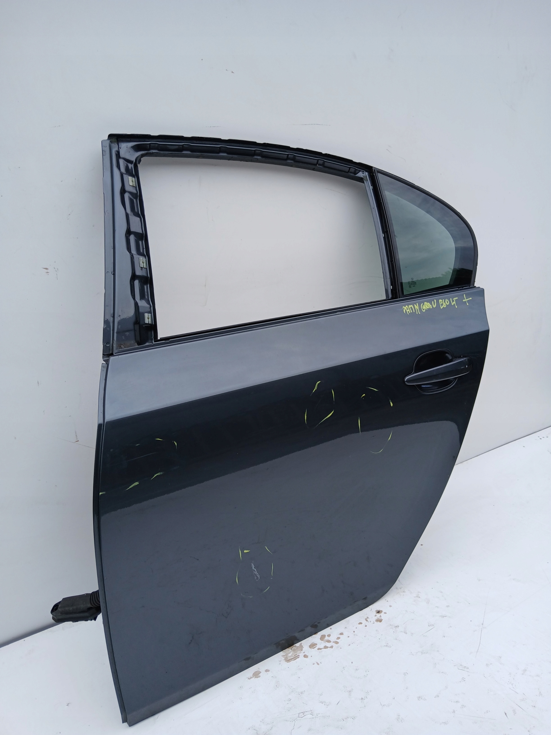 Tür links hinten BMW E60 PLATINGRAU