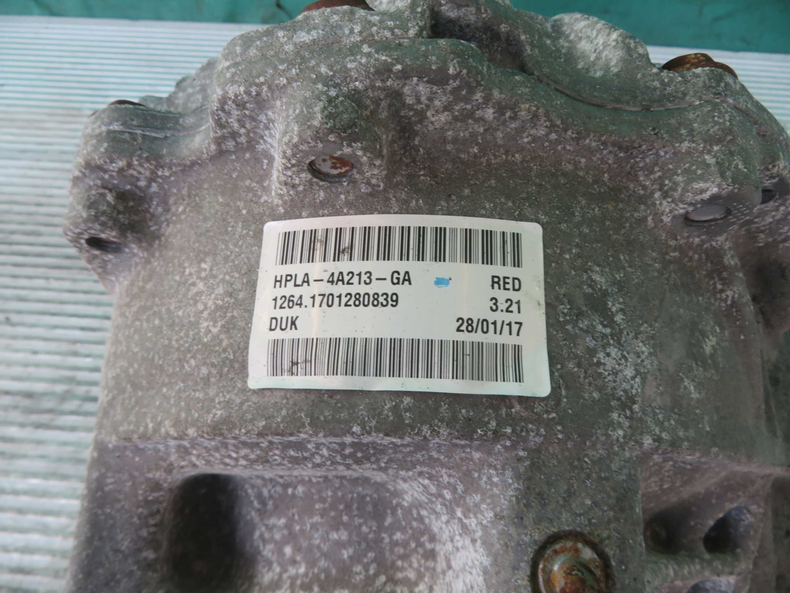 differential TYLNI diff RANGE ROVER VOGUE L405 3.0D 17R HPLA-4A213-GA 3.21