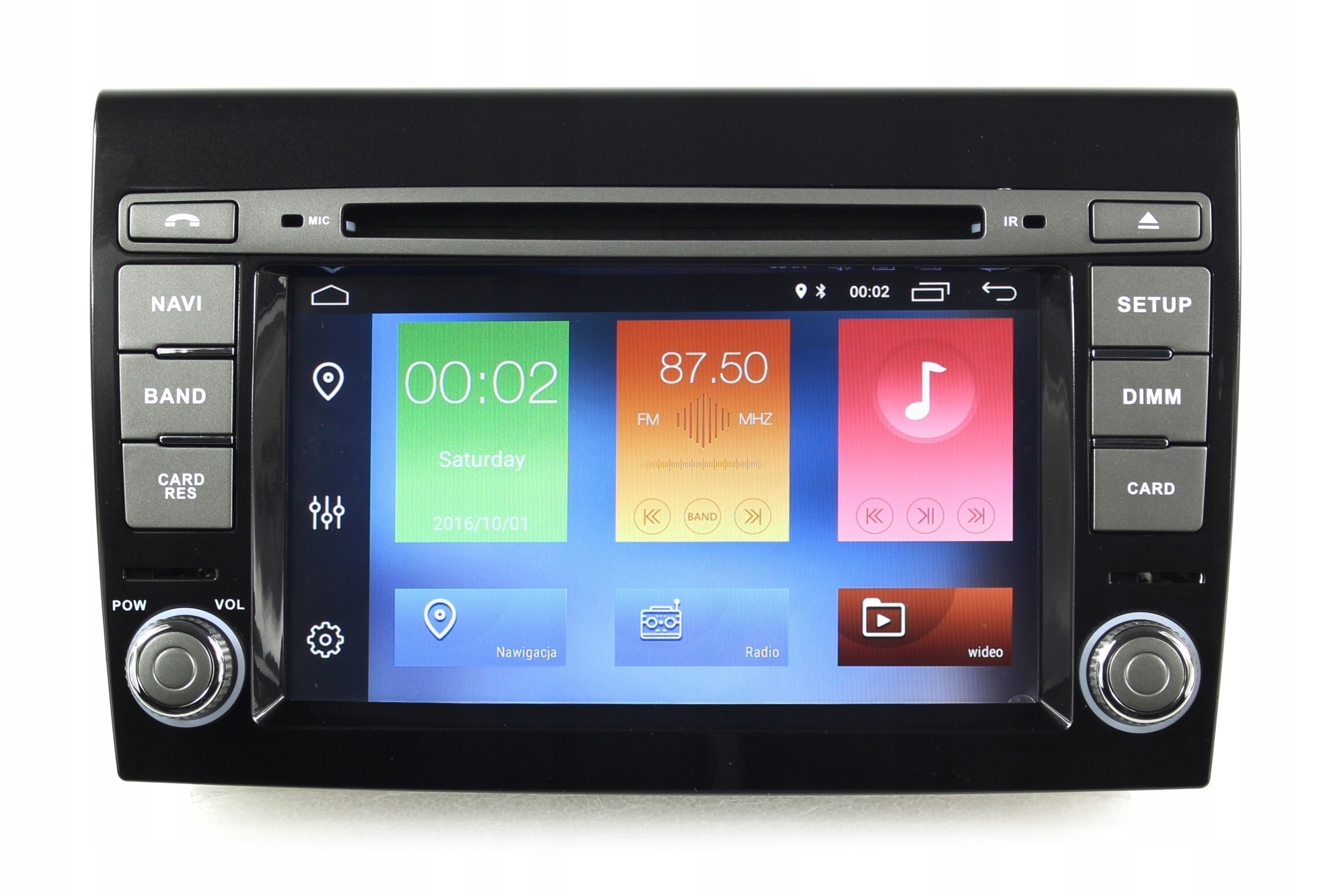 Radio Nawigacja Gps Fiat Bravo 2007-2014 Android