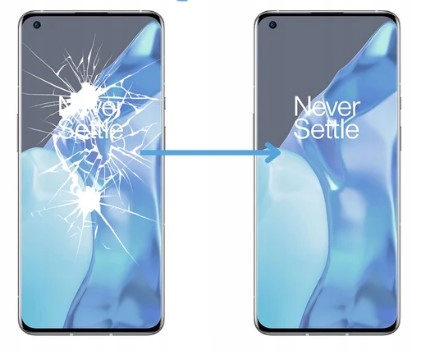 Výměna Rychlého Displeje S Rozbitým Sklem Oneplus 9 Pro Záruka