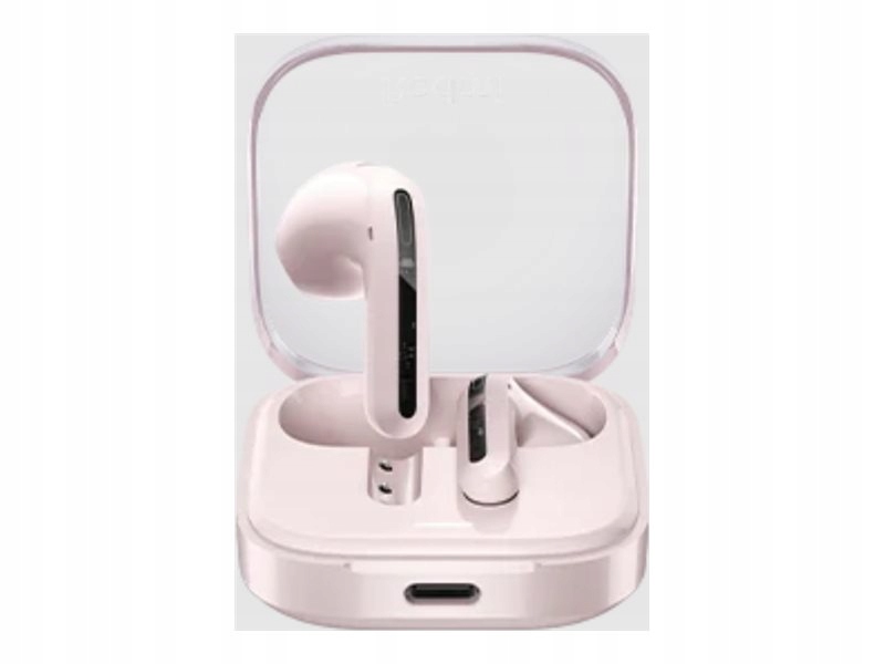 Xiaomi Redmi Buds 6 Active, Průhledná pudrová