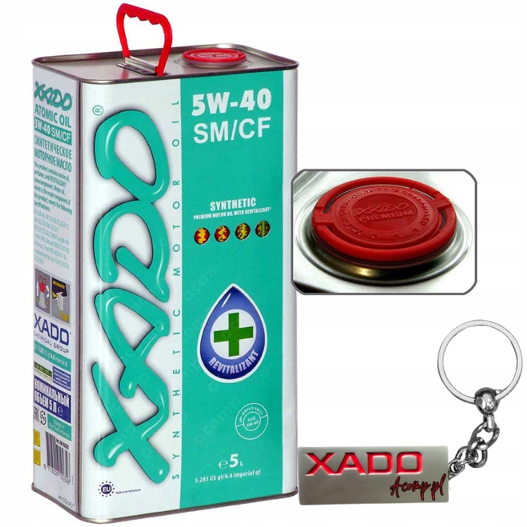 Xado Atomic Oil z REVitalizantem 5w40 SM/CF/C3 A3/B3/B4 5L