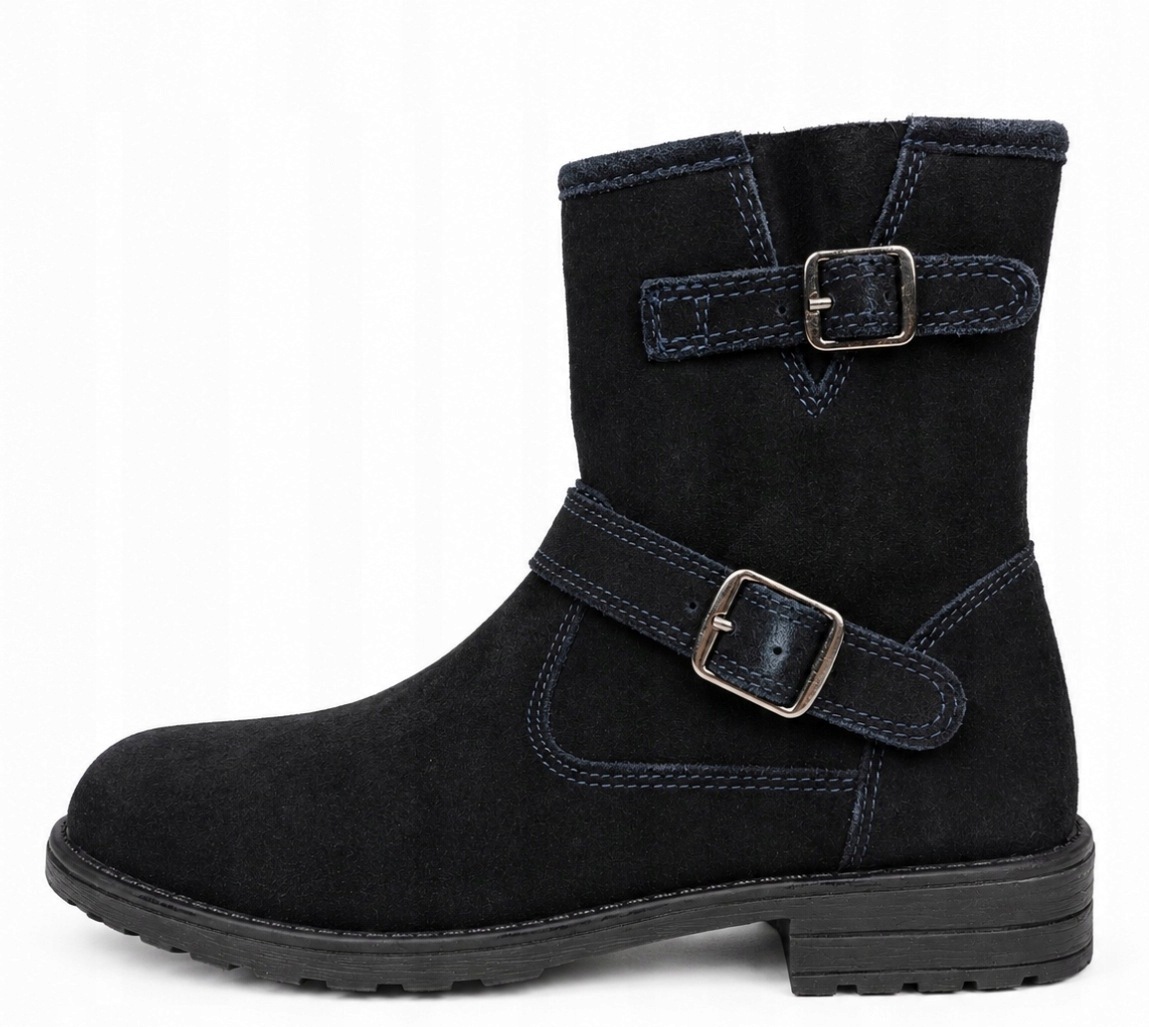 Friboo Leather Śniegowce kozaki skóra naturalna roz 36