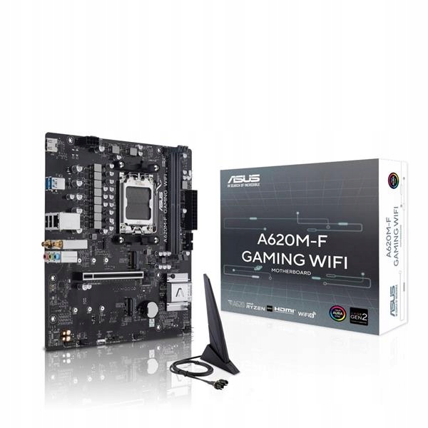 Asus A620M-F Gaming Wifi soc.AM5 A620A DDR5 mATX M.2 Hdmi 90MB1KT0-M0EAY0