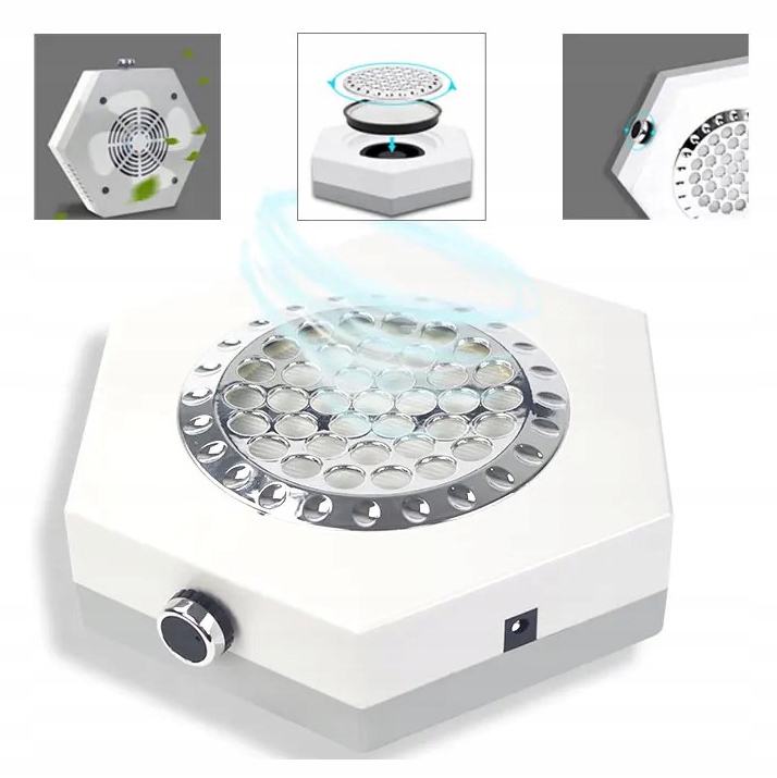 

Pochłaniacz Pyłu Do Paznokci Kasetowy 80W 858-6