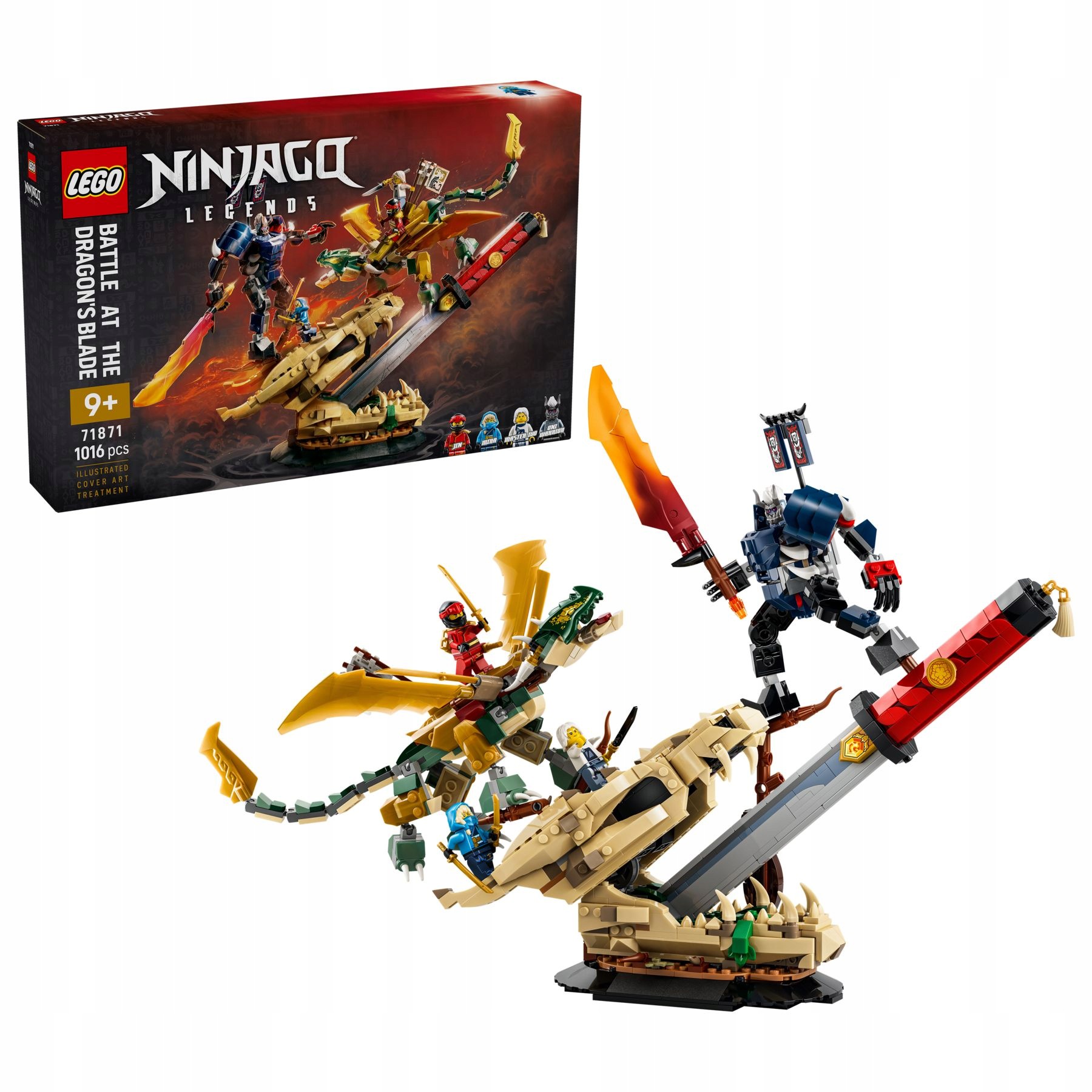 stavebnice Lego Ninjago 71871 Bitva o dračí ostří