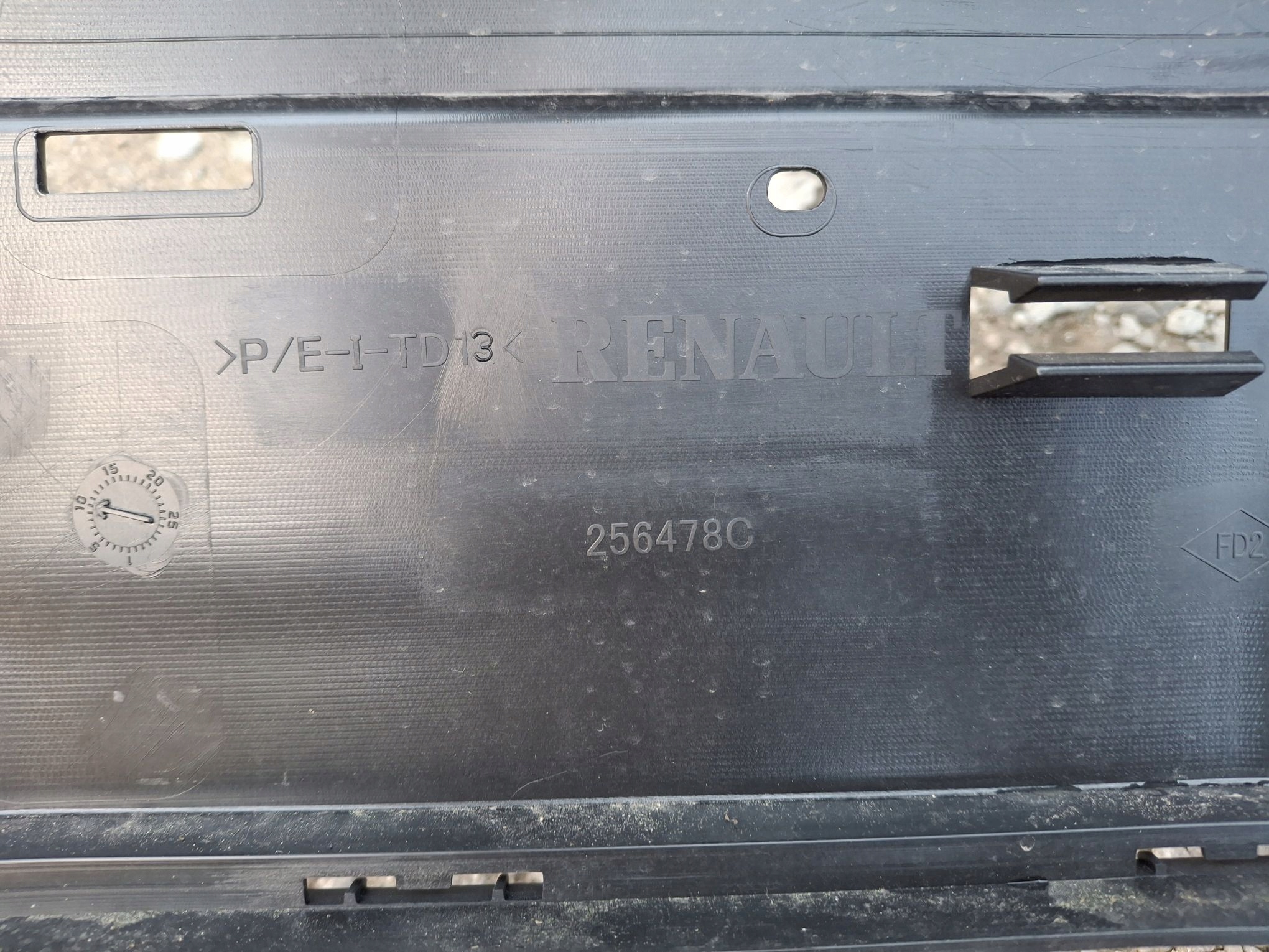 front bumper DACIA SANDERO II LIFT STEPWAY 2016R->