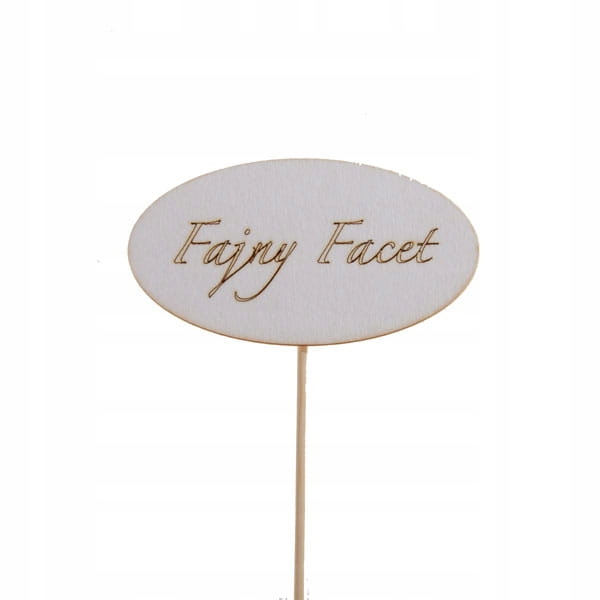 10 szt. topper pik elipsa Facet