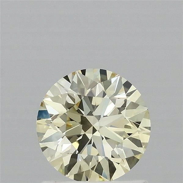 Diament laboratoryjny kolorowy 1.0ct ROUND Fancy Yellow VVS2 (IGI)