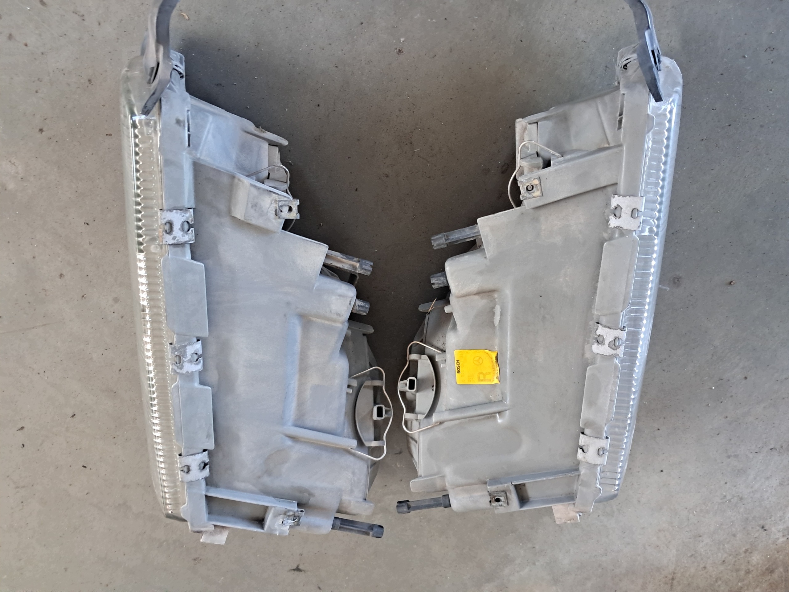 lights front MERCEDES W126 SE SEL 1268209061 1268208961