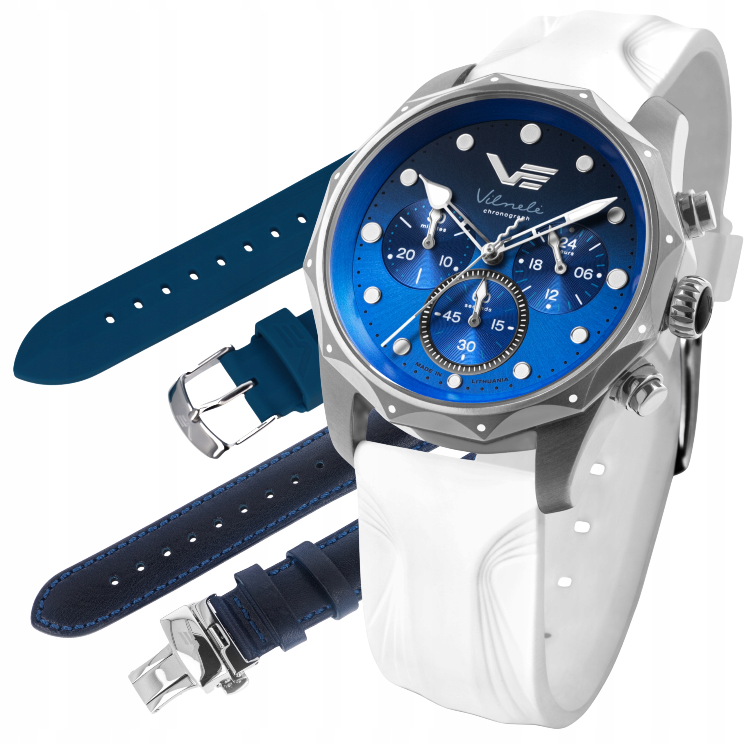 Nové originální dámské hodinky Vostok Europe JS20-125A750-SB Vilnele Chrono