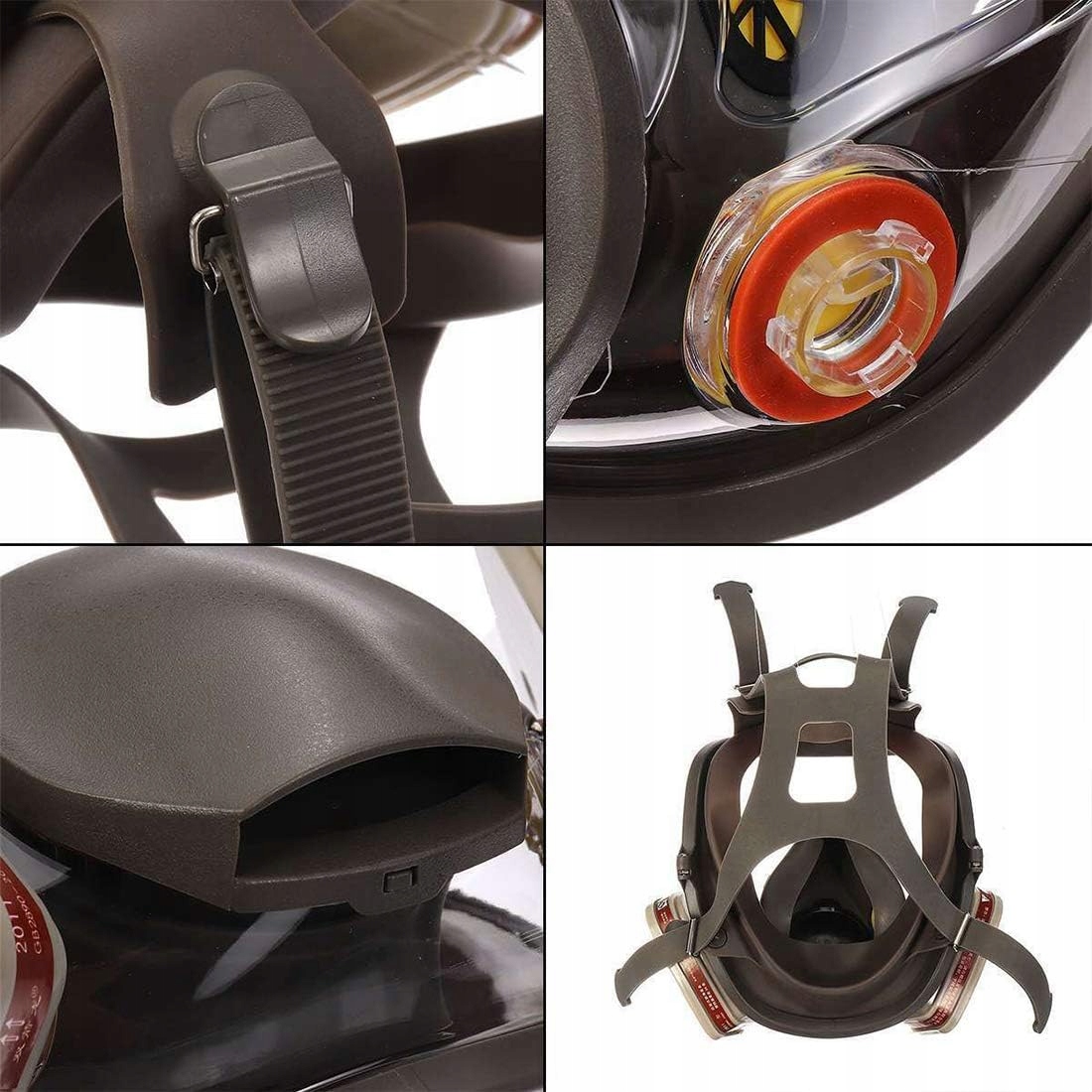 MASKA 6800 L LAKIERNICZA/ PRZECIWPYŁOWA PEŁNOTWARZOWA WIELOKROTNEGO Kod producenta vxc0953