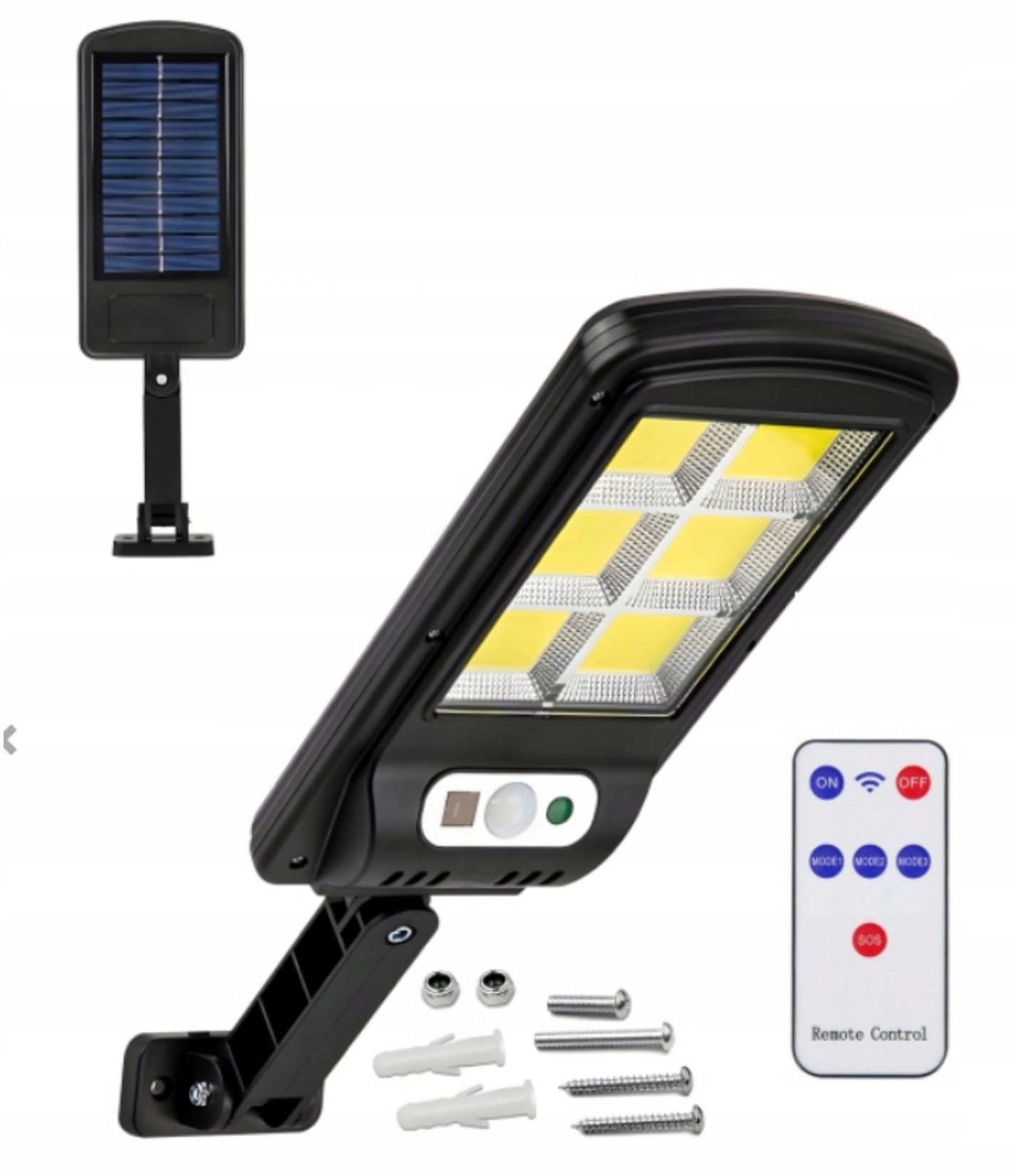 

Lampa Solarna Led Czujnik Ruchu Latarnia Pilot