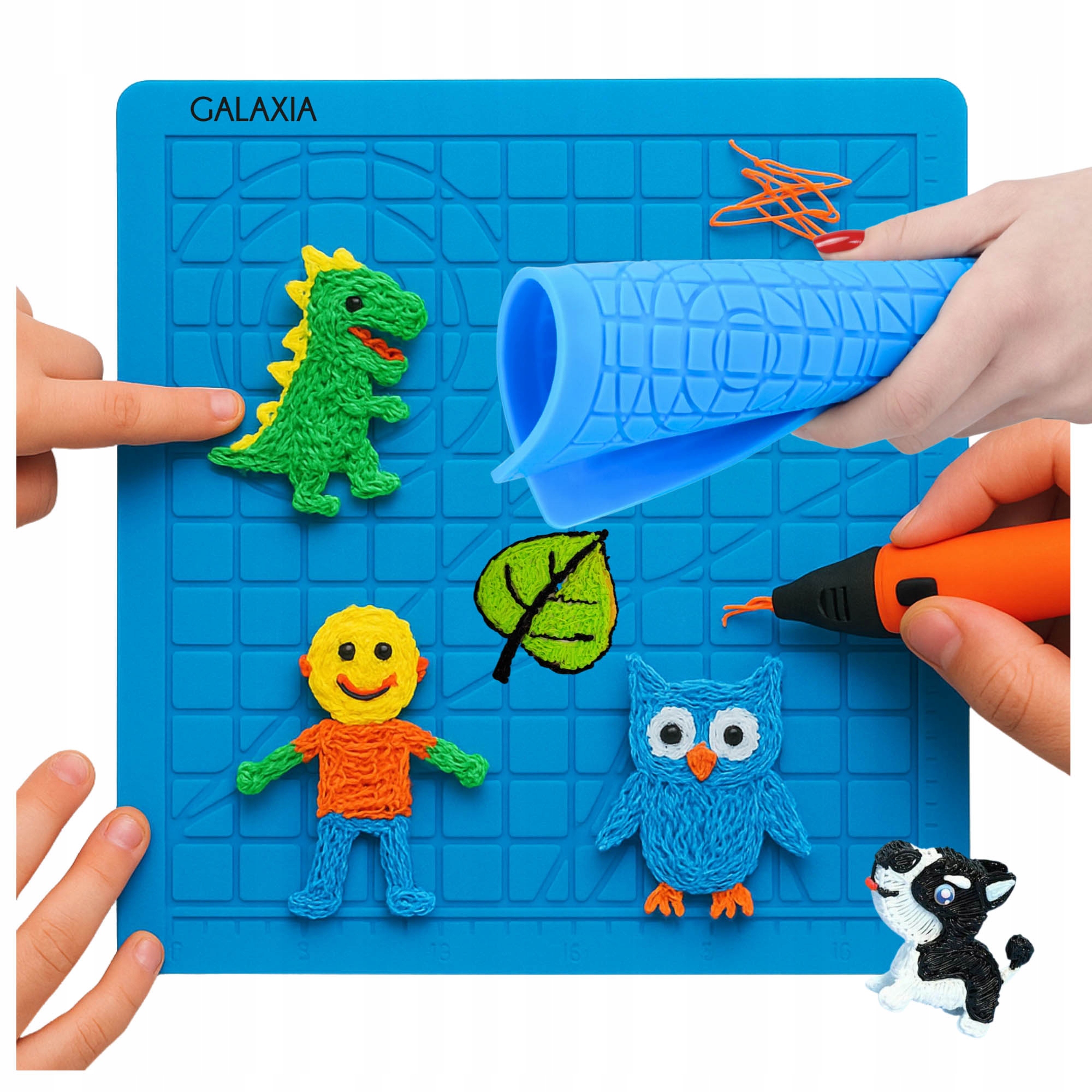 Szablony Mata Silikonowa Do Długopisu 3D Długopis 3 D 17 x 17 cm