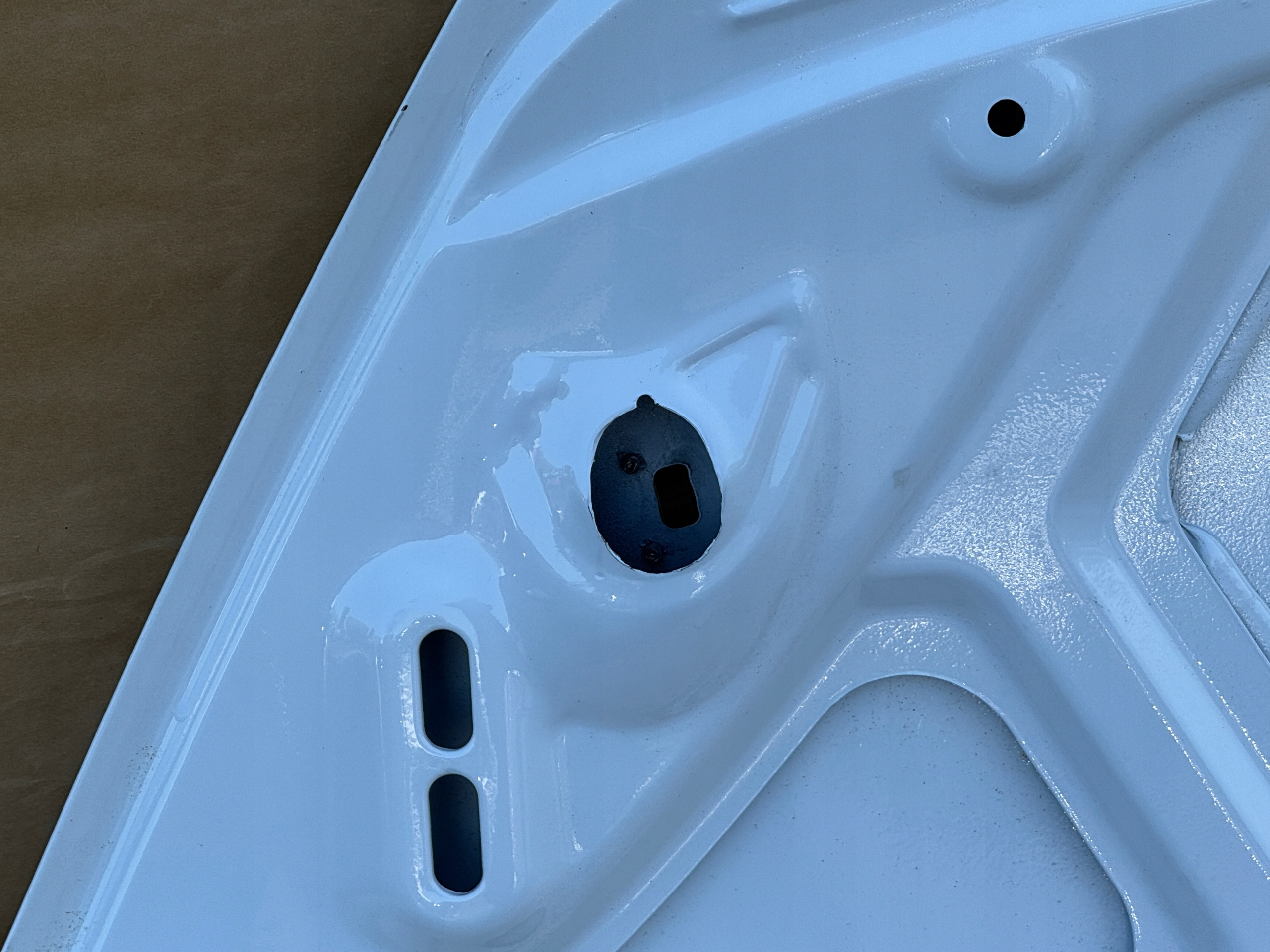 FORD FIESTA MK7 2008-2012 cofano FROZEN WHITE Originale