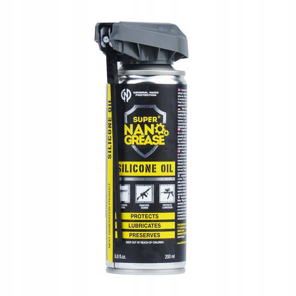 Olej silikonowy do broni General Nano Protection Silicone Oil Spray 200 ml