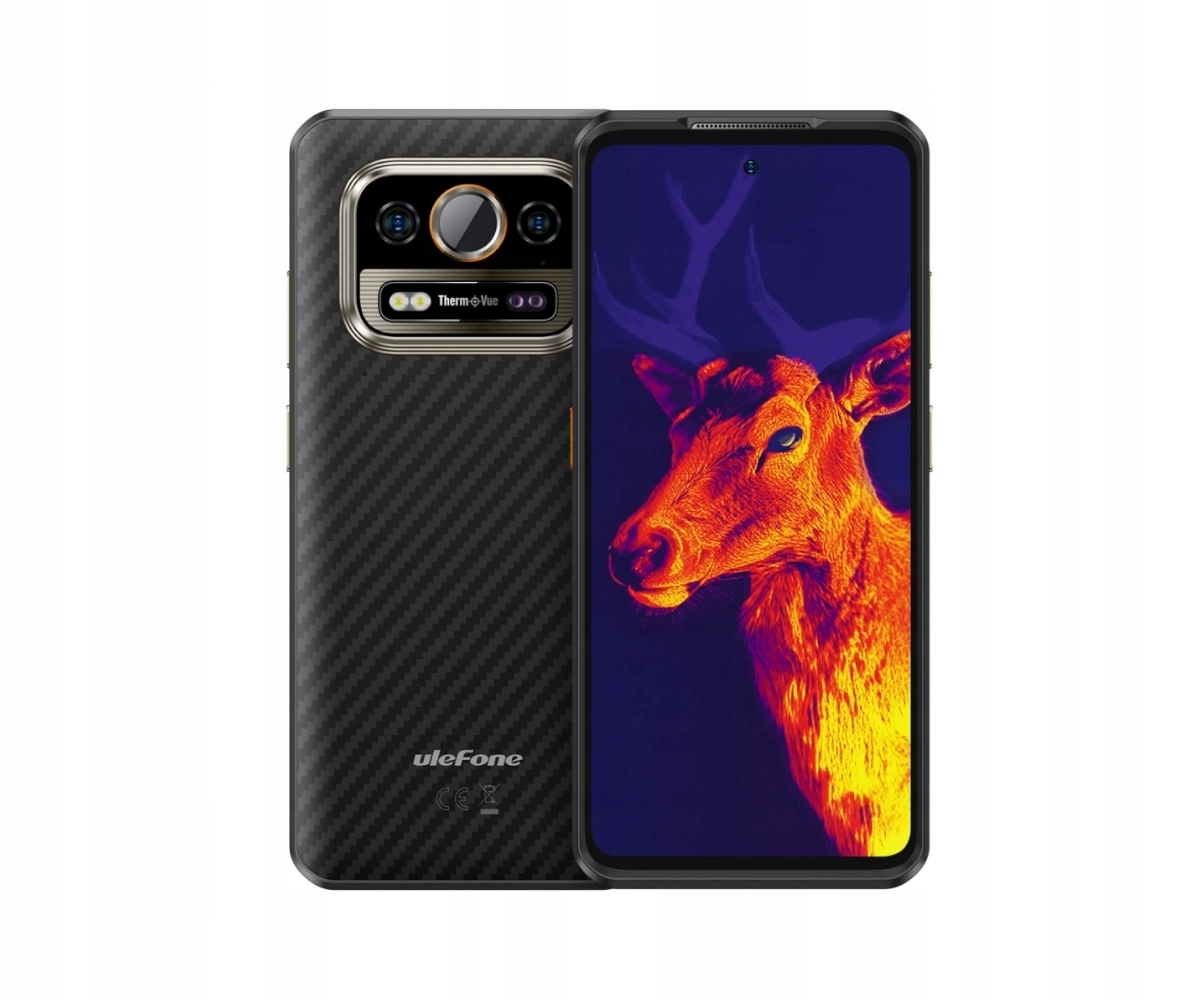 Smartfon Ulefone Armor 25T 4G 6/256GB IP69K Termowizja 6500mAh 64MP Czarny