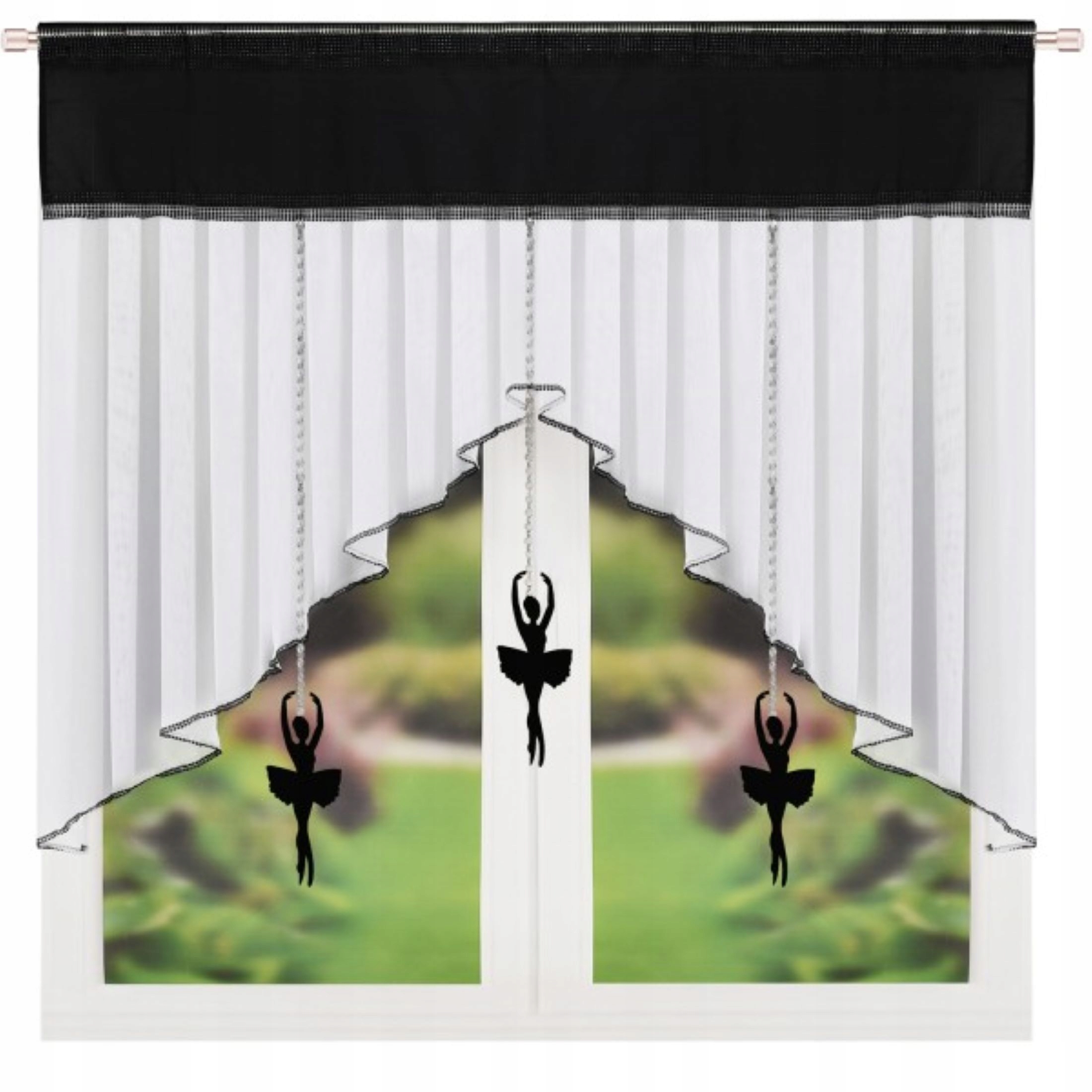 Firany Gotowe 140 X 130 CM Firanki Gotowe