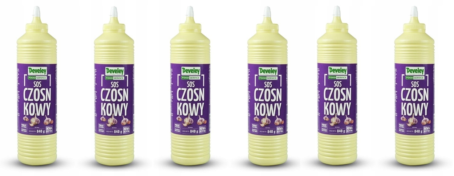 Levně 6 x 840 g Develey Omáčka Karton