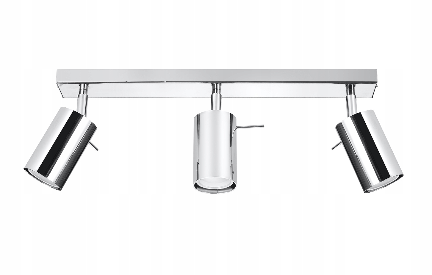 NOWOCZESNA LAMPA PLAFON RING 3 CHROM