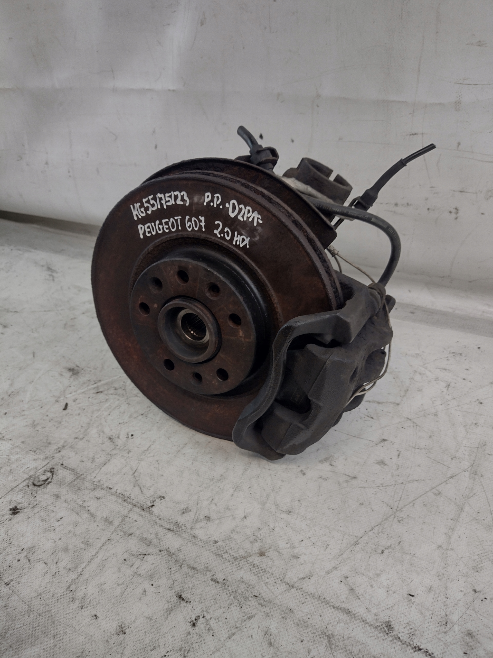 swing right front EU PEUGEOT 607 2.0 16V 03r.