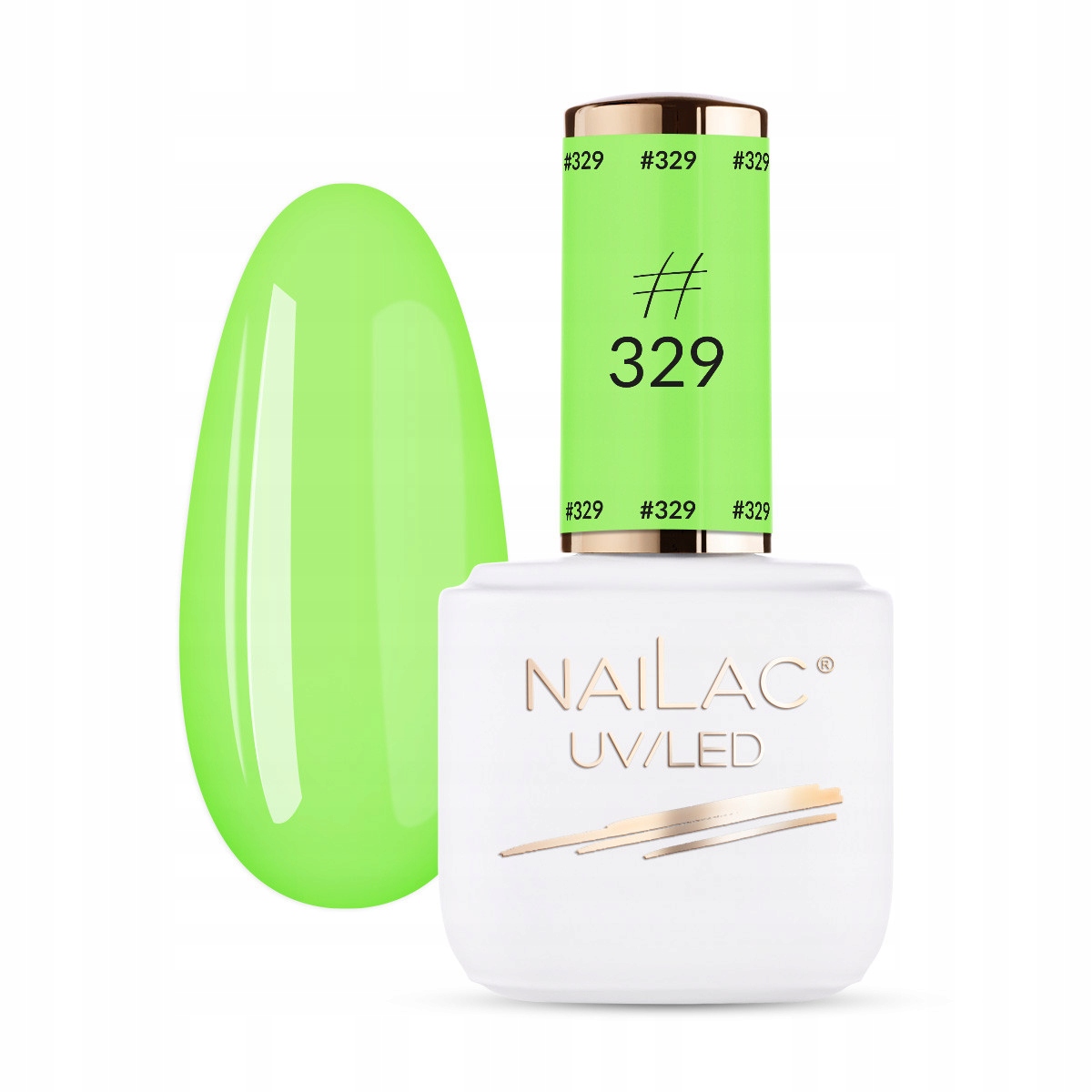 

#329 Lakier hybrydowy NaiLac 7ml