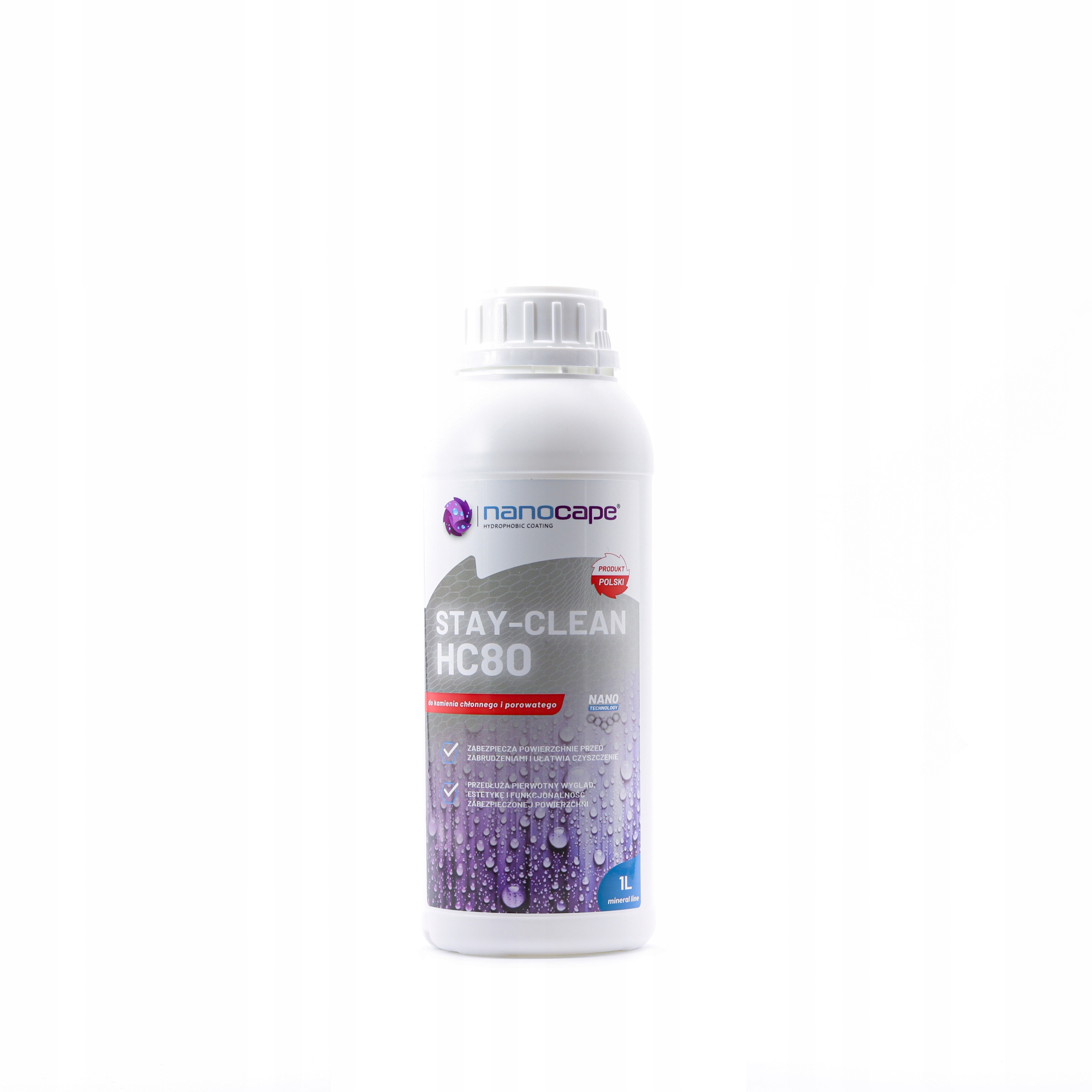 Hydrofobní povlak Stay-Clean HC80 Nanocape 1 l