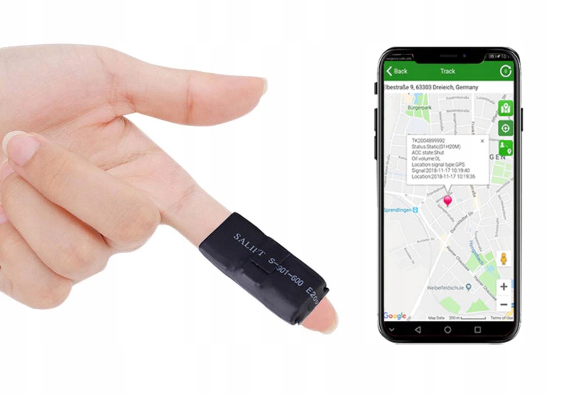 Мини GPS трекер S7 1000mAh подслушивание диктофон приложение без абонентской платы