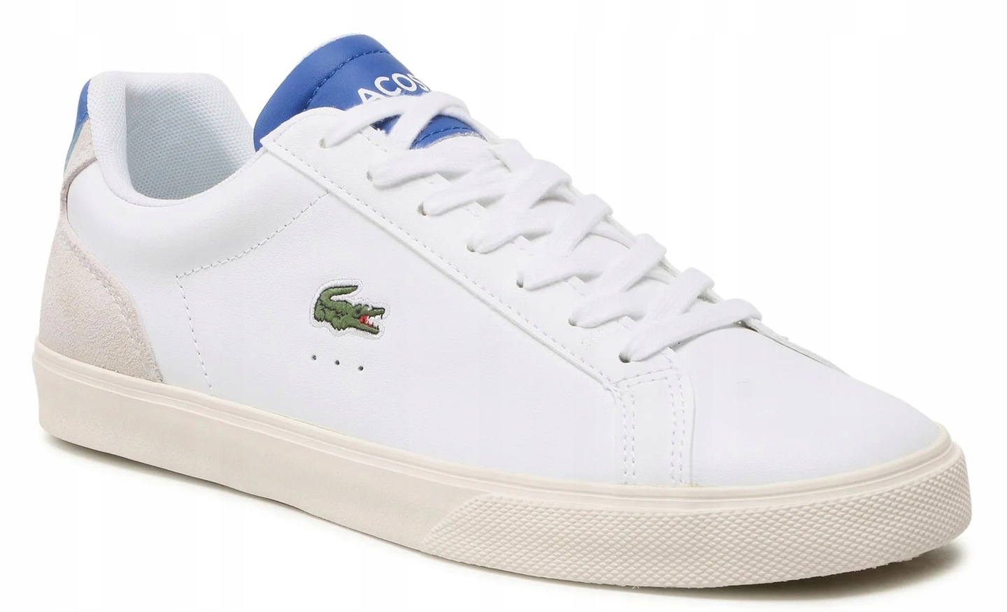 Boty Lacoste Lerond Pro 745CMA0036X96 bílé kožené 44,5