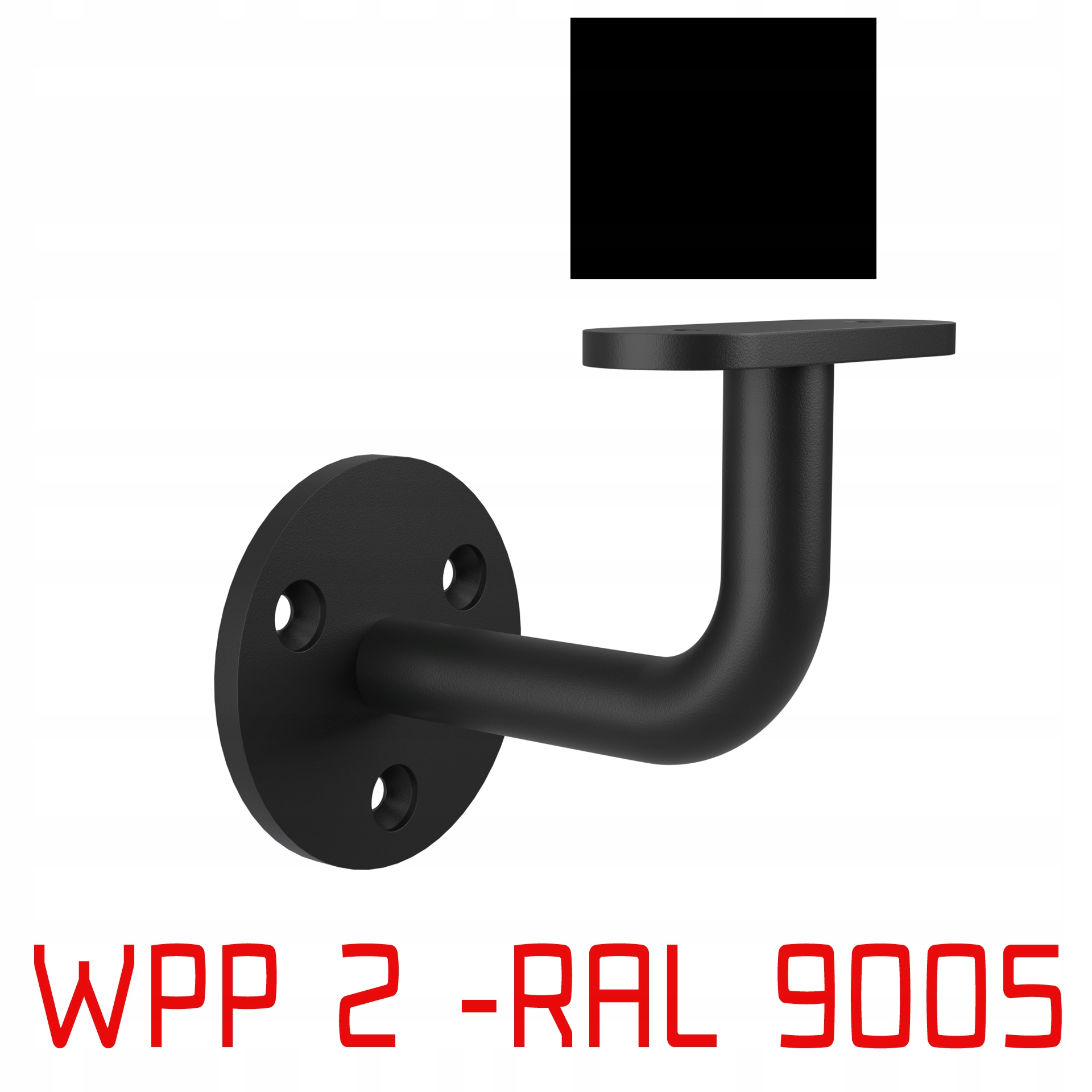 

Uchwyt wspornik poręczy ścienny płaski