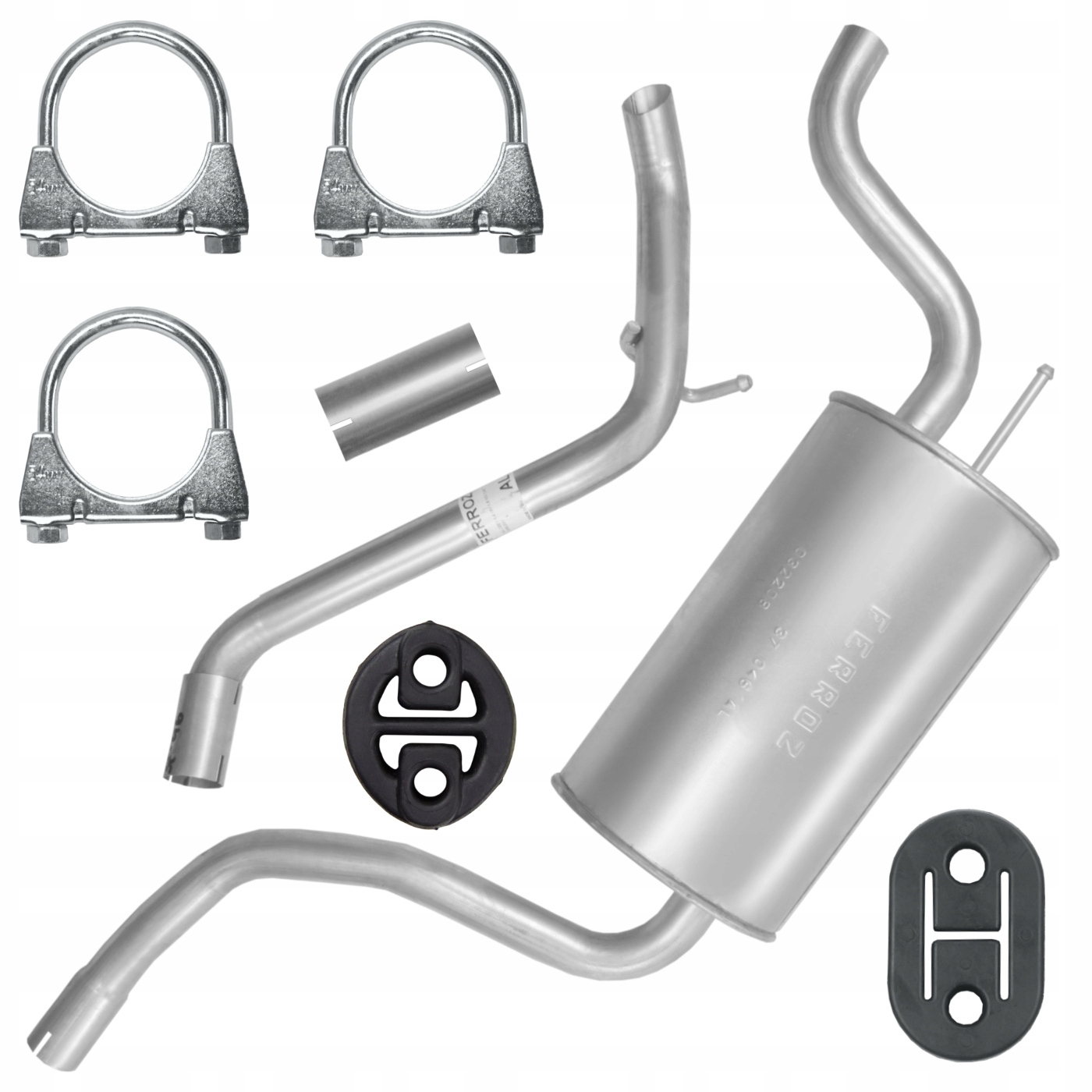 Tłumik końcowy Kia Ceed I 1 ED 1.4 1.6 Hatchback