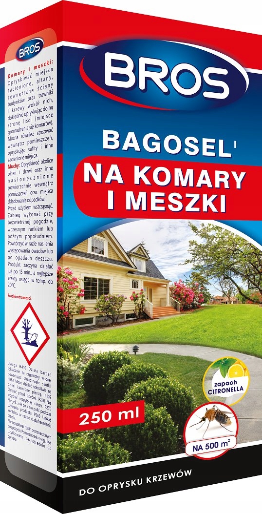 

Bros Preparat na komary do oprysku Bagosel 250ml