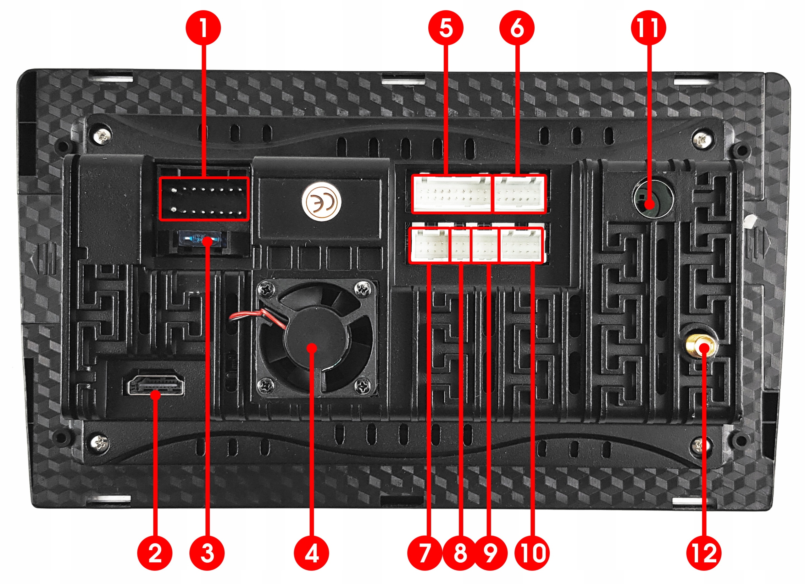 RADIO NAWIGACJA 2DIN ANDROID DSP HDMI BT EKRAN 9'' Model 797