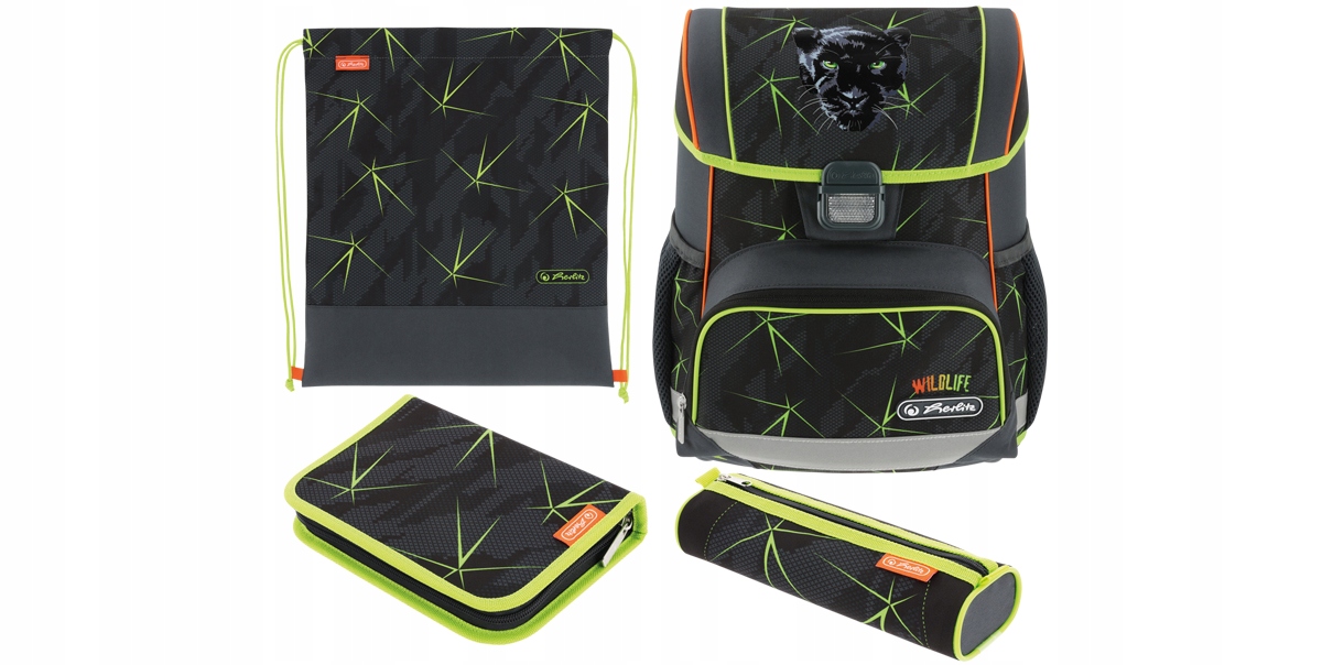 TORNISTER SZKOLNY HERLITZ LOOP PLUS PUMA ZESTAW KLASA 1-3 Marka Herlitz