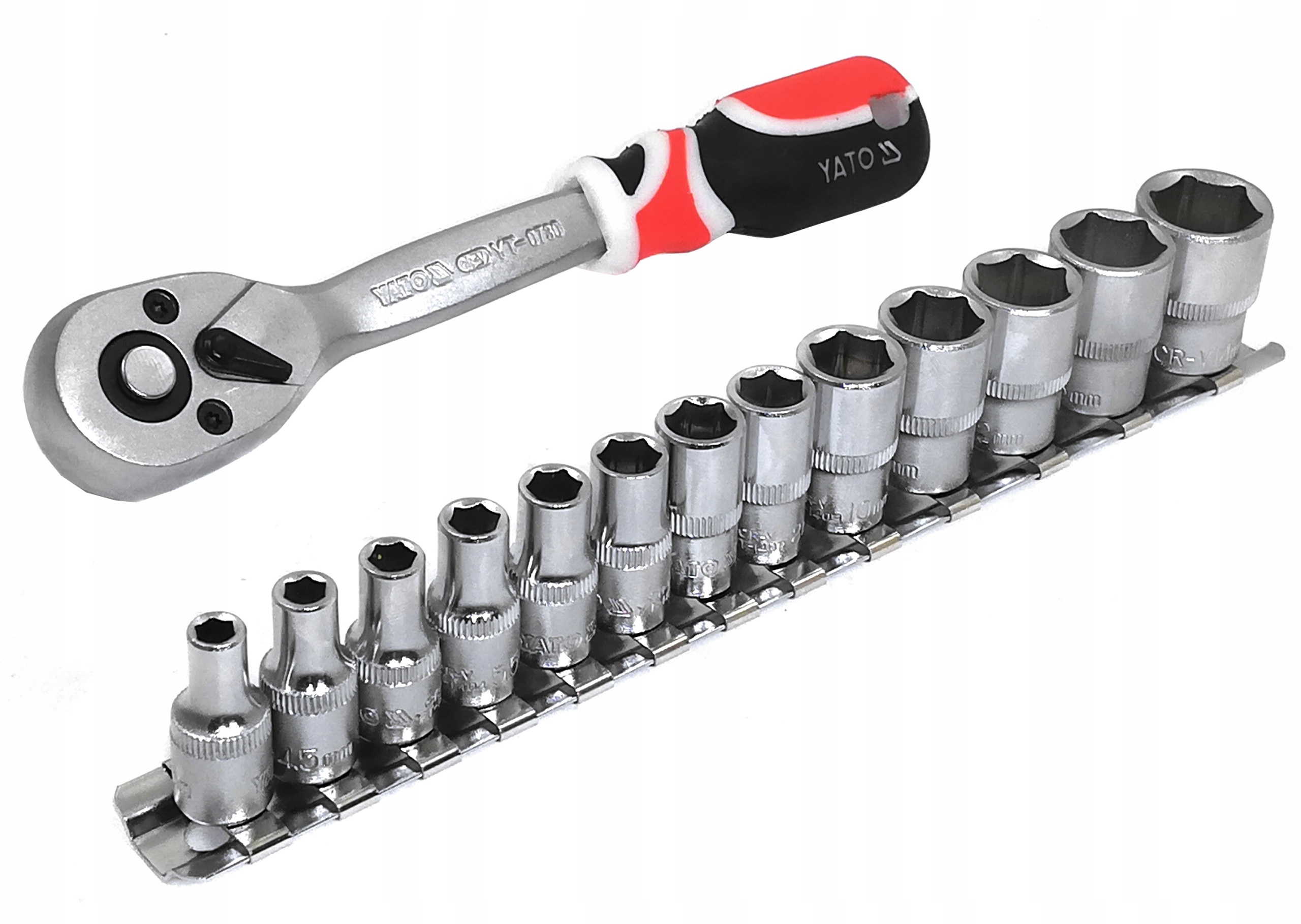 

Yato Grzechotka Nasadki Krótkie 1/4" 4-14MM