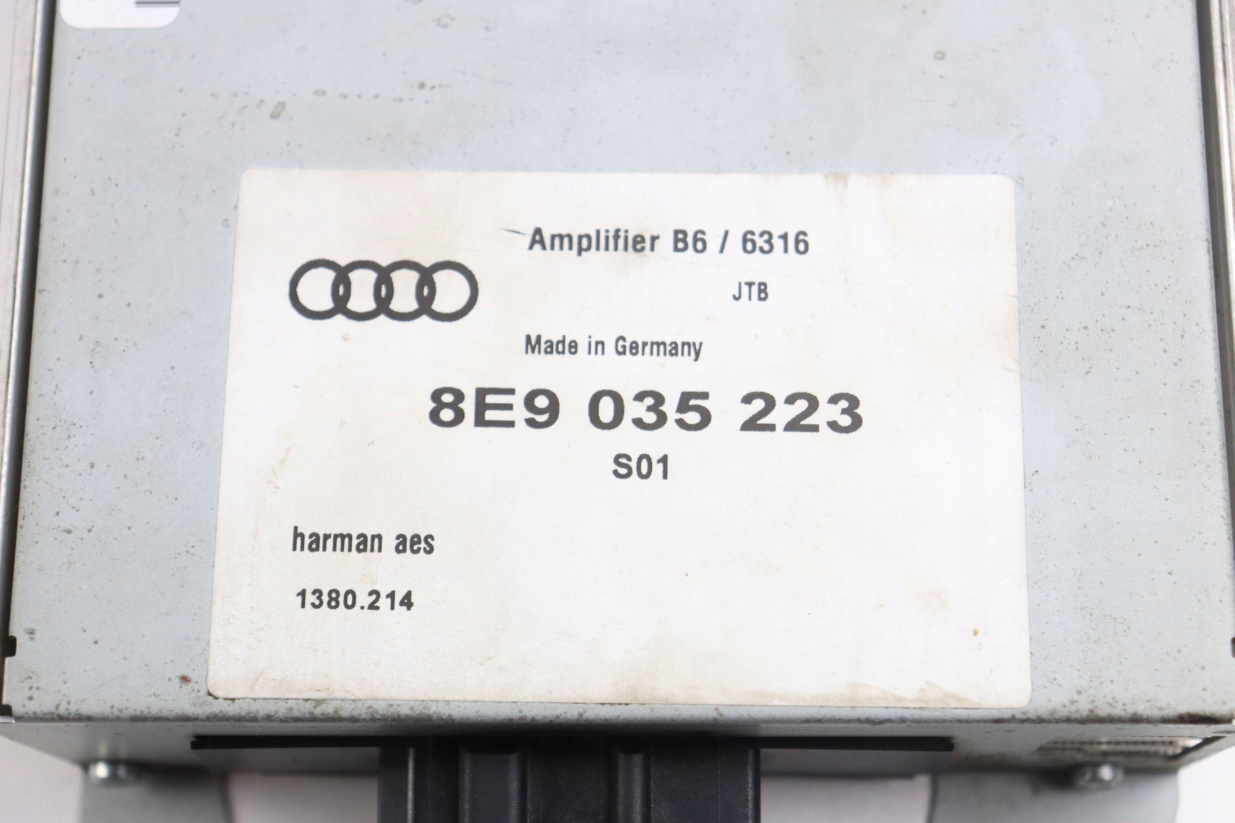 AUDI A4 B6 B7 amplifier AUDIO module AUDIO KOMBI AVANT 8E9035223