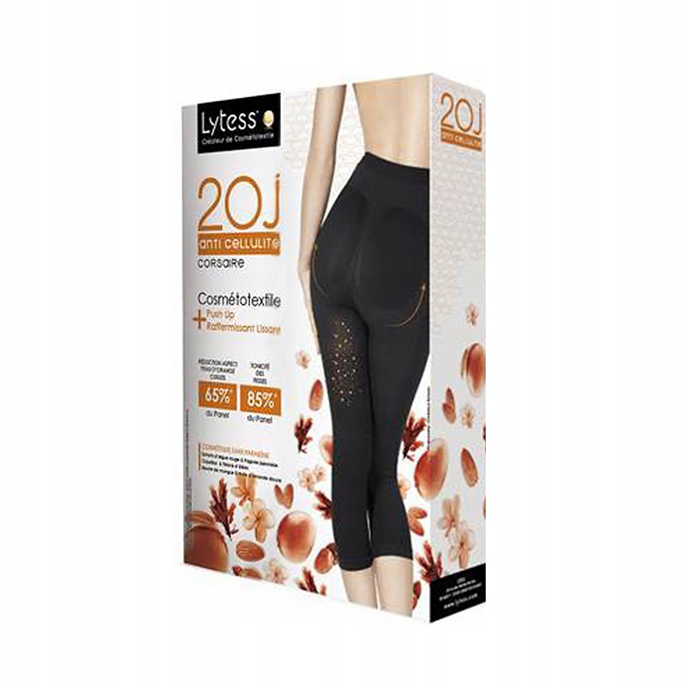 Lytess Anti cellulite legginsy 3/4, rozmiar L