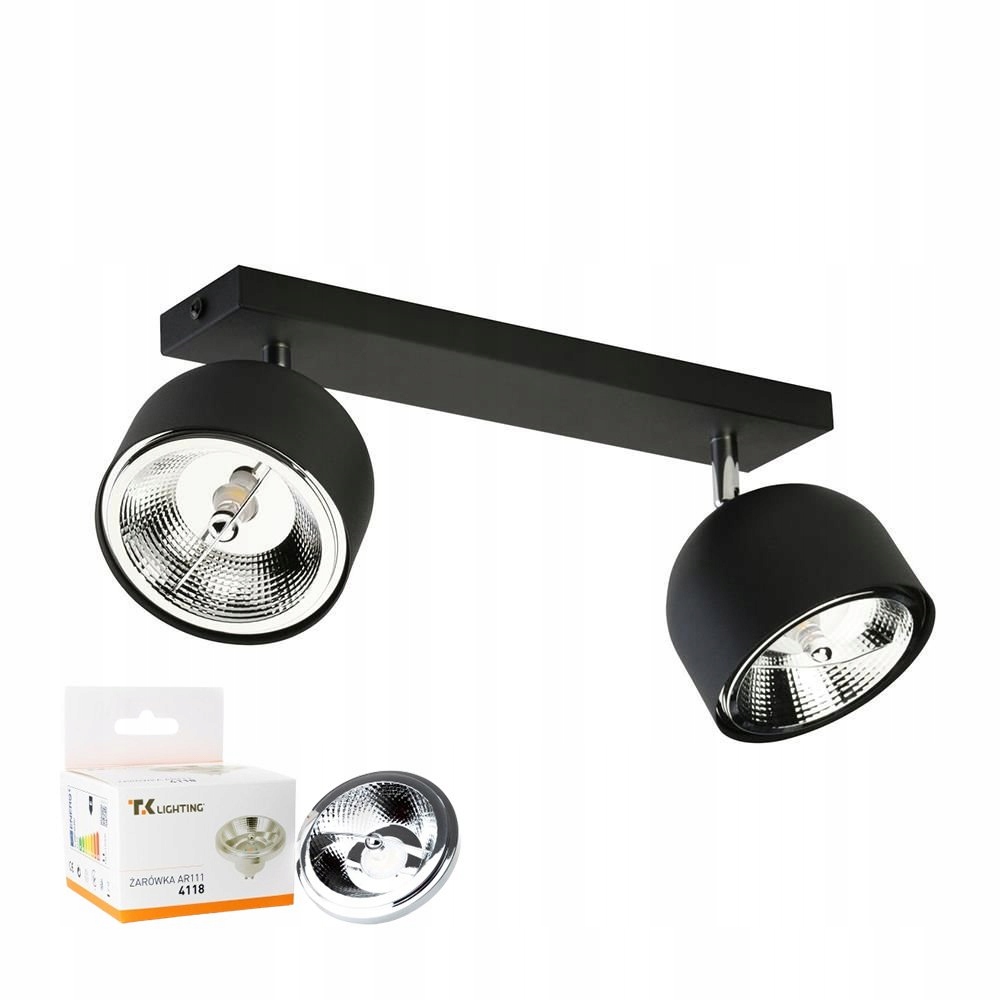 Lampa reflektor spot Altea Black 6518 Tk Lighting