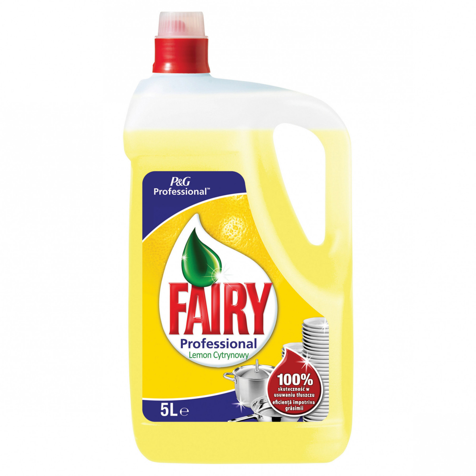 Levně Tekutý prostředek na nádobí Fairy Lemon 5l