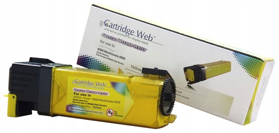 Toner Cartridge Web Yellow Xerox 6500 náhradní 106R01603