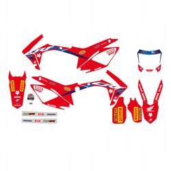 BLACKBIRD KOMPLET NAKLEJEK (OKLEIN) HONDA CRF 250R 14-17, CRF 450R 13-16