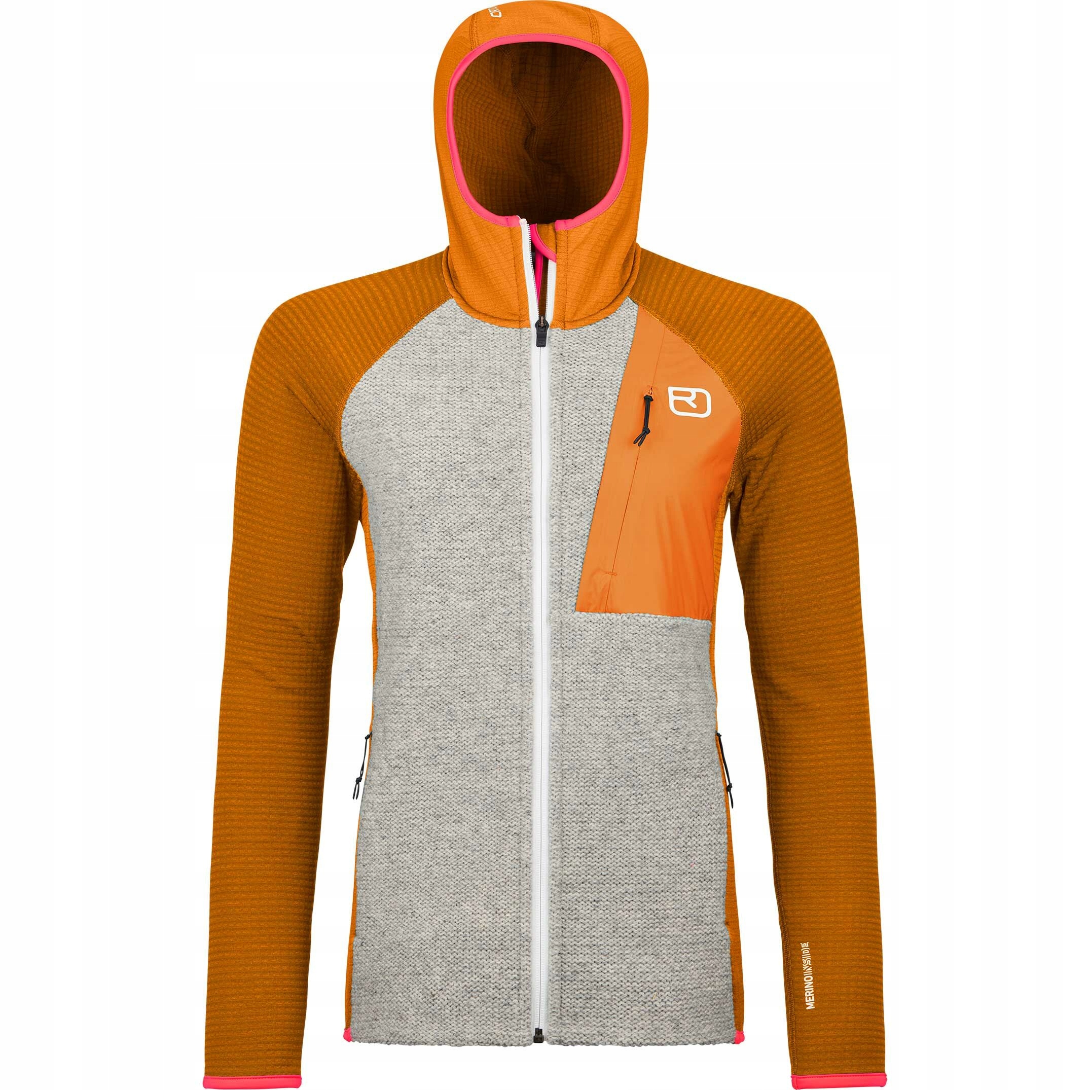 Bluza damska z kapturem Ortovox Fleece Gp Classic Knit Hoody r. S Merino