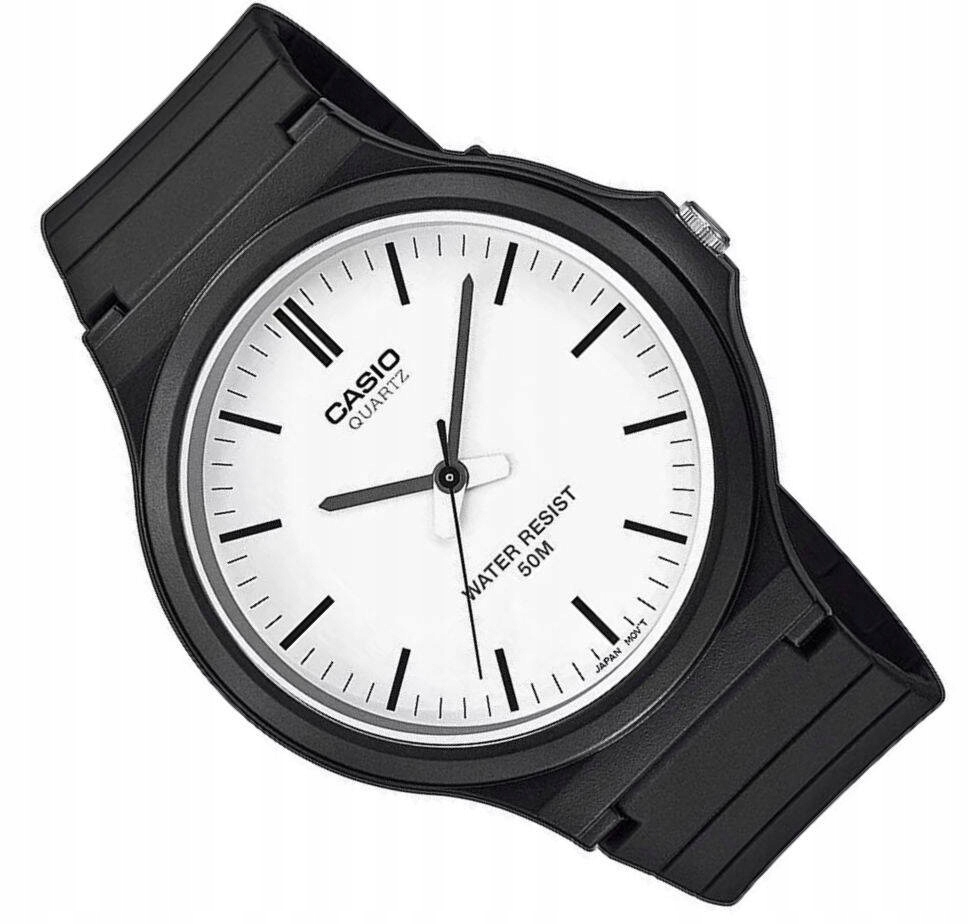 Klasické Kulatý Vodotěsné Pánské Hodinky Pro Mládež Casio MW-240 -7EV